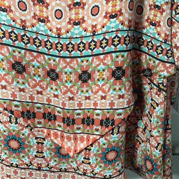 TORRID Women's  Spaghetti Strap Criss Cross (back) Layered Multicolor Tank Sz‎ 2 - Picture 3 of 5